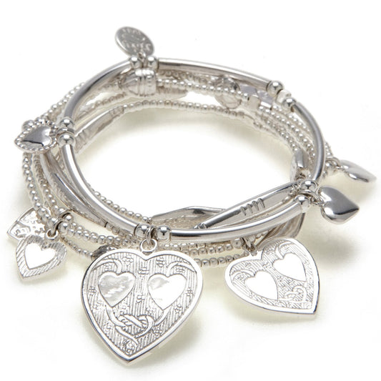 Love 6-Bracelet Set - good charma