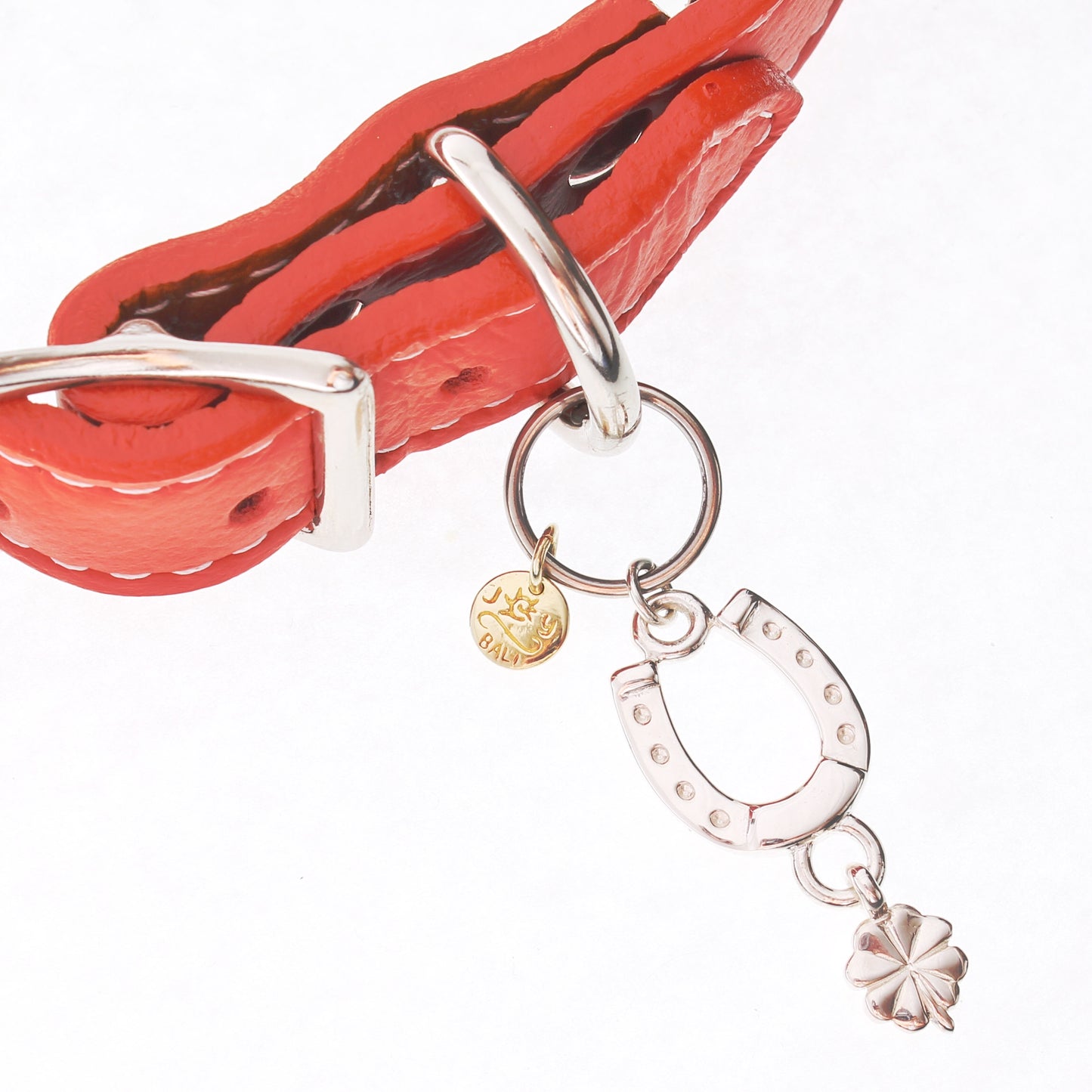 Horseshoe Pet Collar Charm