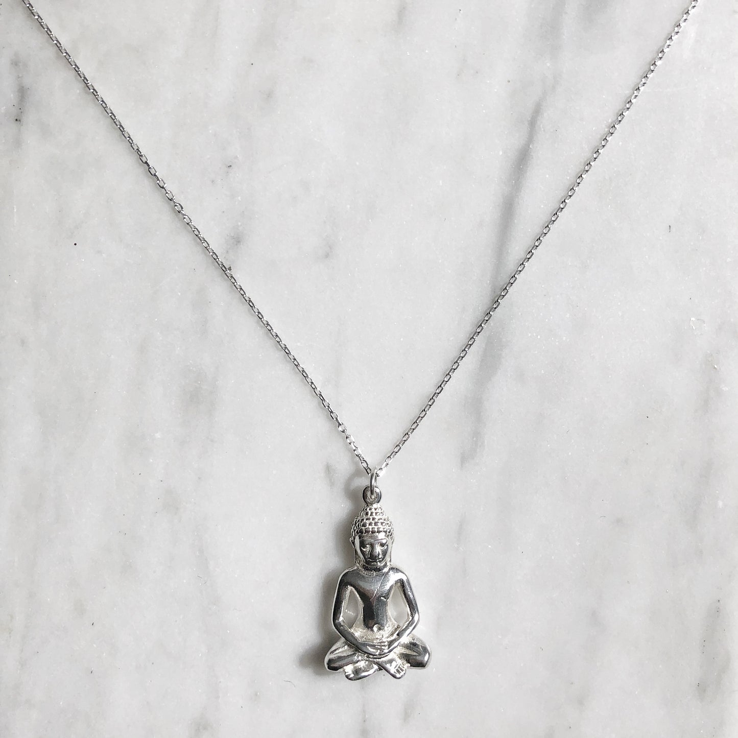 Zen Buddha Necklace - good charma