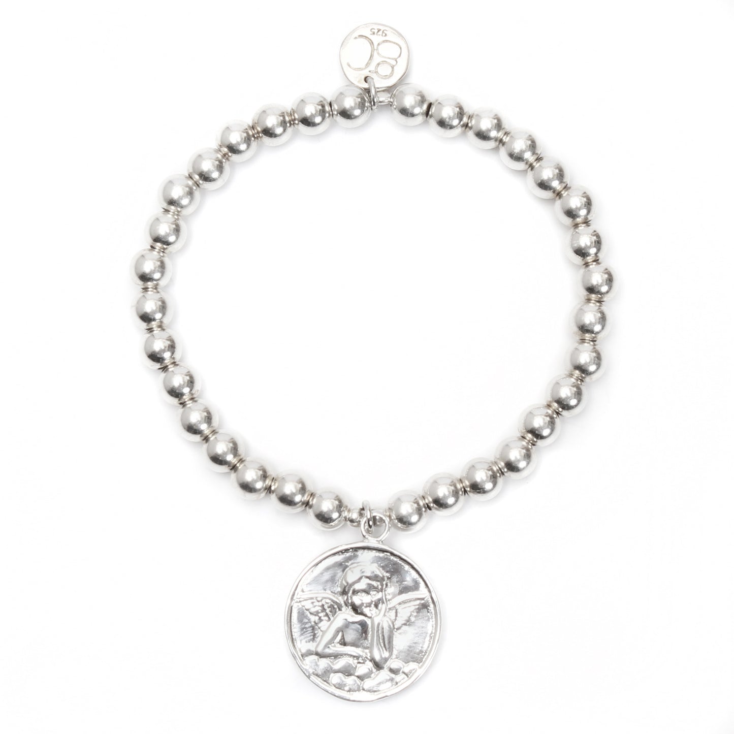 Angel Medium Ball Bracelet - good charma