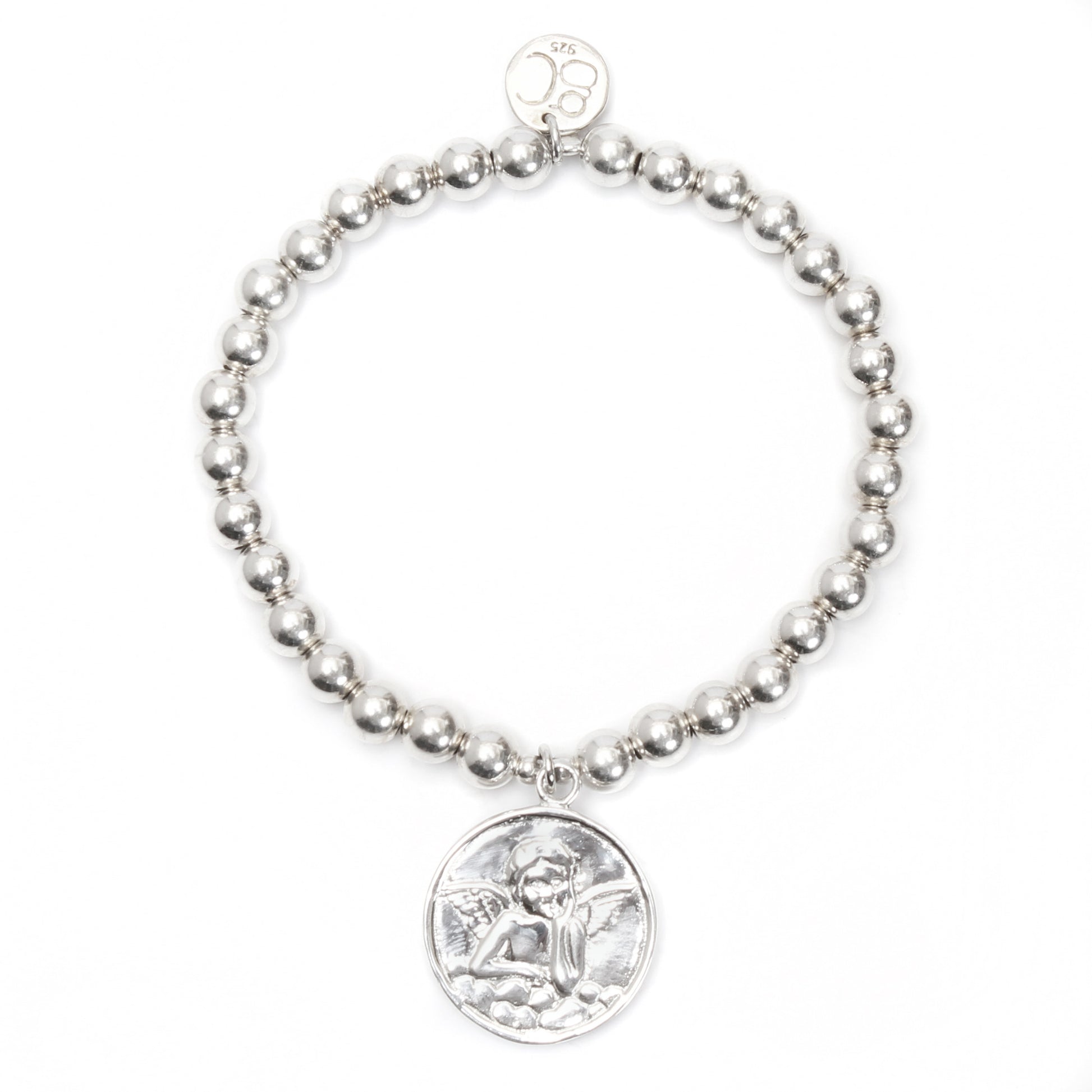 Angel Medium Ball Bracelet - good charma