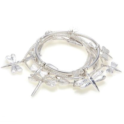 Dragonfly 6-Bracelet Set - Good Charma