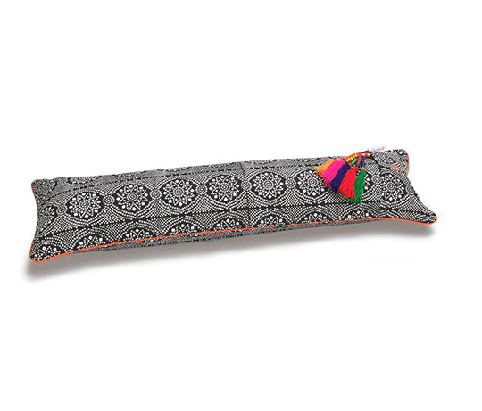 chattra Black Bandhani Pranayama Bolster
