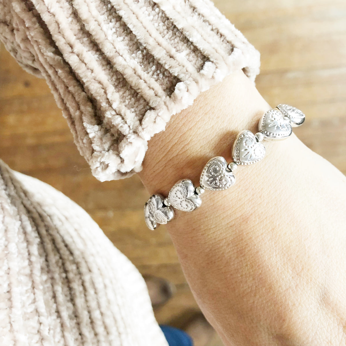 Hearts Circle of Love Bracelet