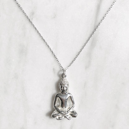 Zen Buddha Necklace - good charma