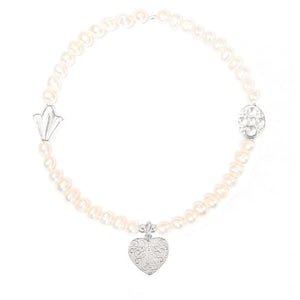 Heart LOVE & KINDNESS Bracelet *Pick your Gemstone*