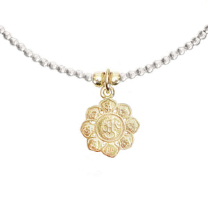 Lotus Flower Bracelet in Gold