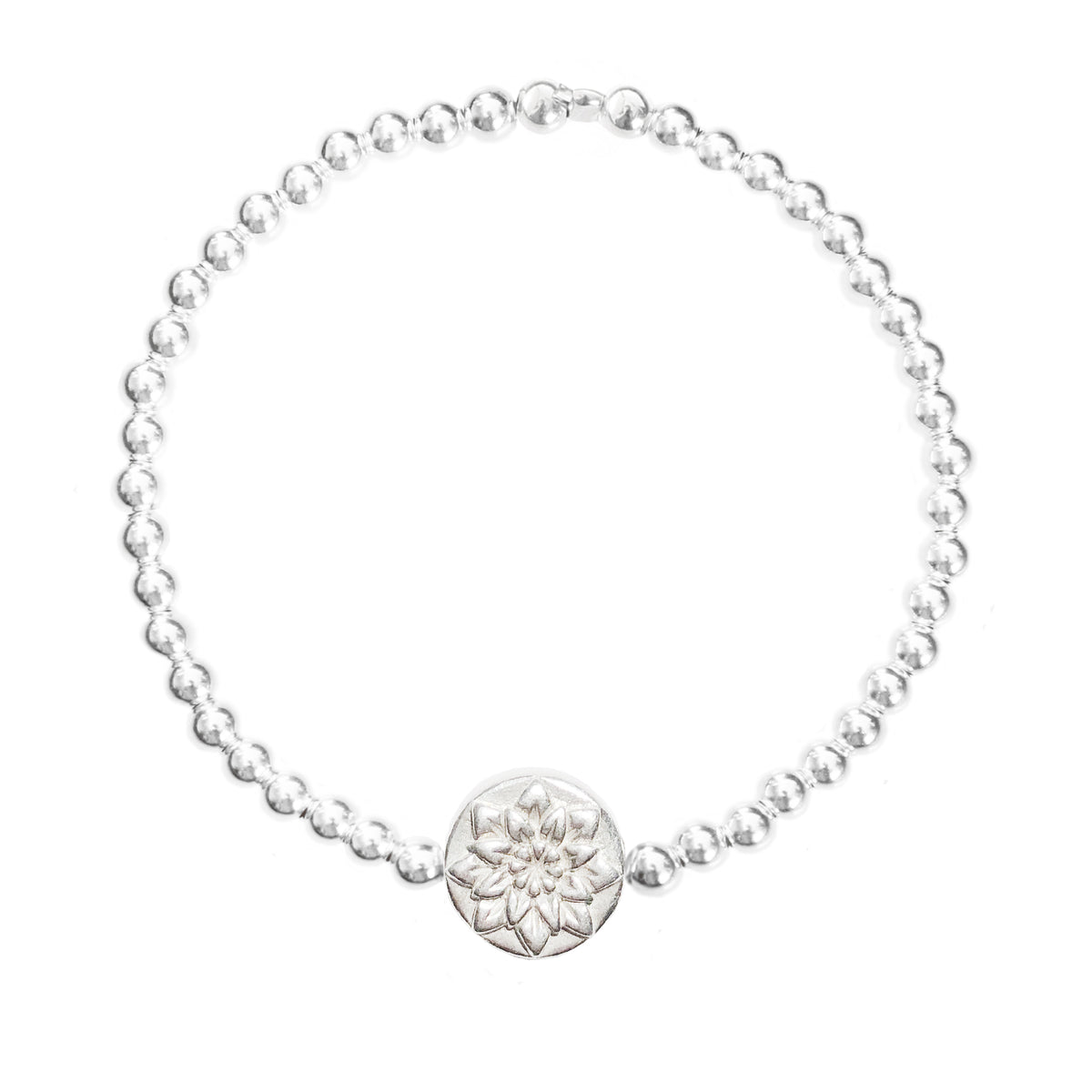 Om & Lotus Flower Good Vibrations Bracelet