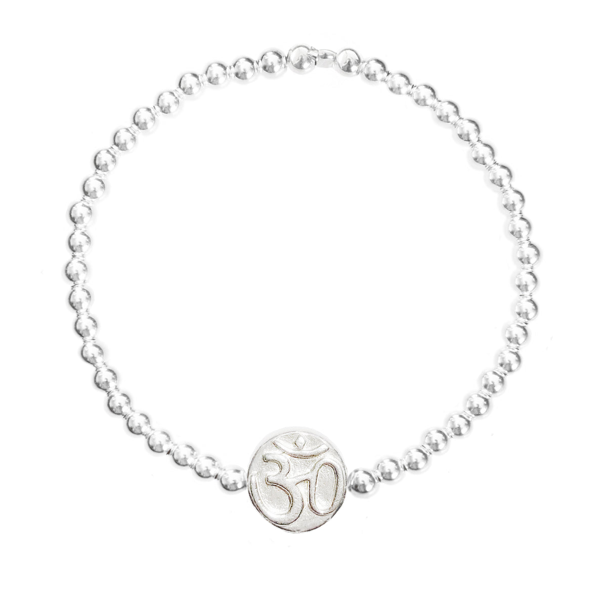 Om & Lotus Flower Good Vibrations Bracelet