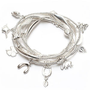 Mini Lucky 6-Bracelet Set - good charma