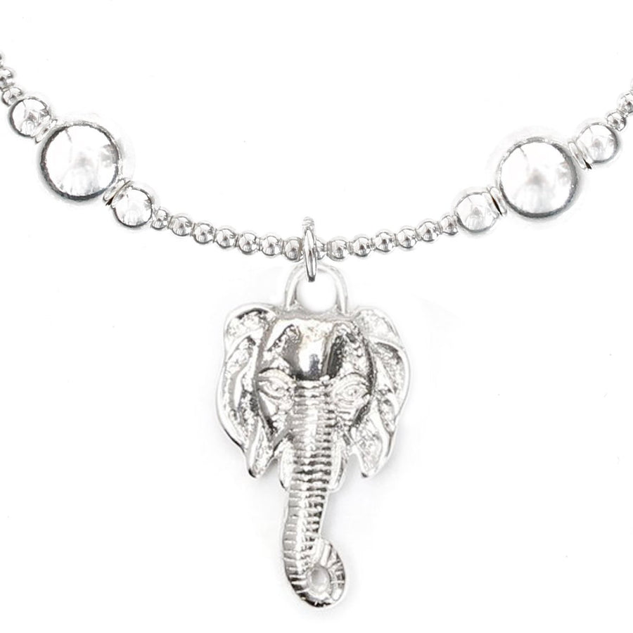 Elephant Head Bali Ball Bracelet - good charma