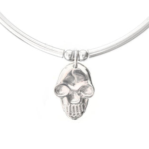 Skull Bangle Bracelet