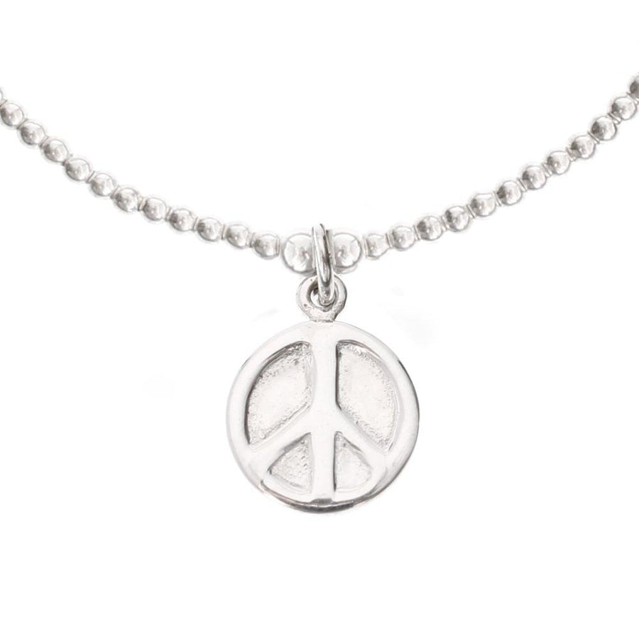 Peace Silver Bracelet - good charma