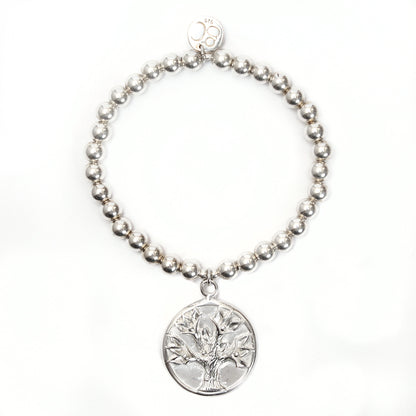 Tree of Life Medium Ball Bracelet - good charma