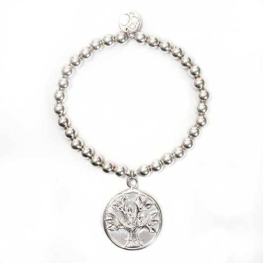 Tree of Life Medium Ball Bracelet - good charma